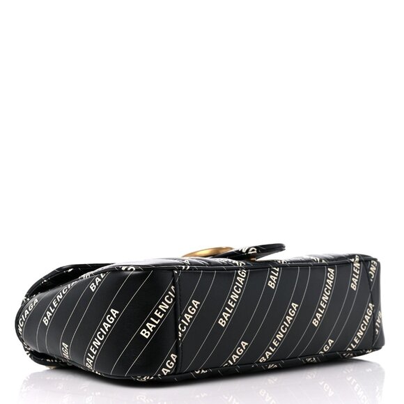 Gucci X BALENCIAGA Calfskin Matelasse Small GG Marmont - Picture 3 of 3